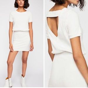 NWT Free People White Happy Hour Dress